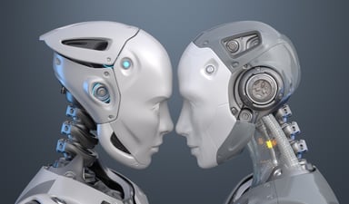 AI data robots head to head