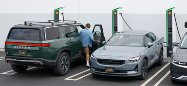 Rivian adventure chargers