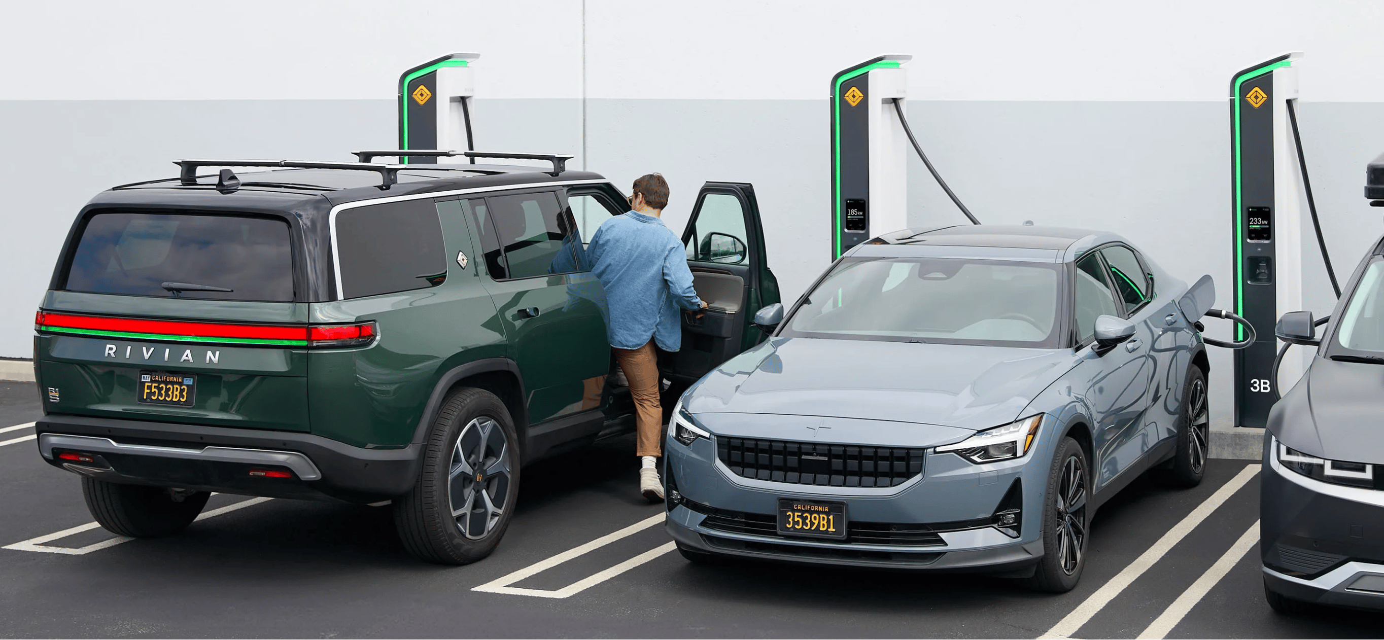 Rivian adventure chargers