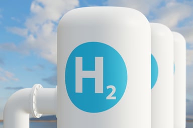 Hydrogen gas fuel storage tank