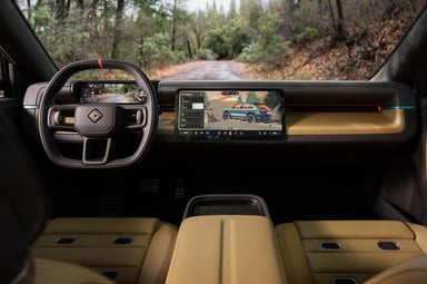 Rivian R3 interior