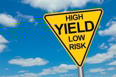 High dividend yield low risk