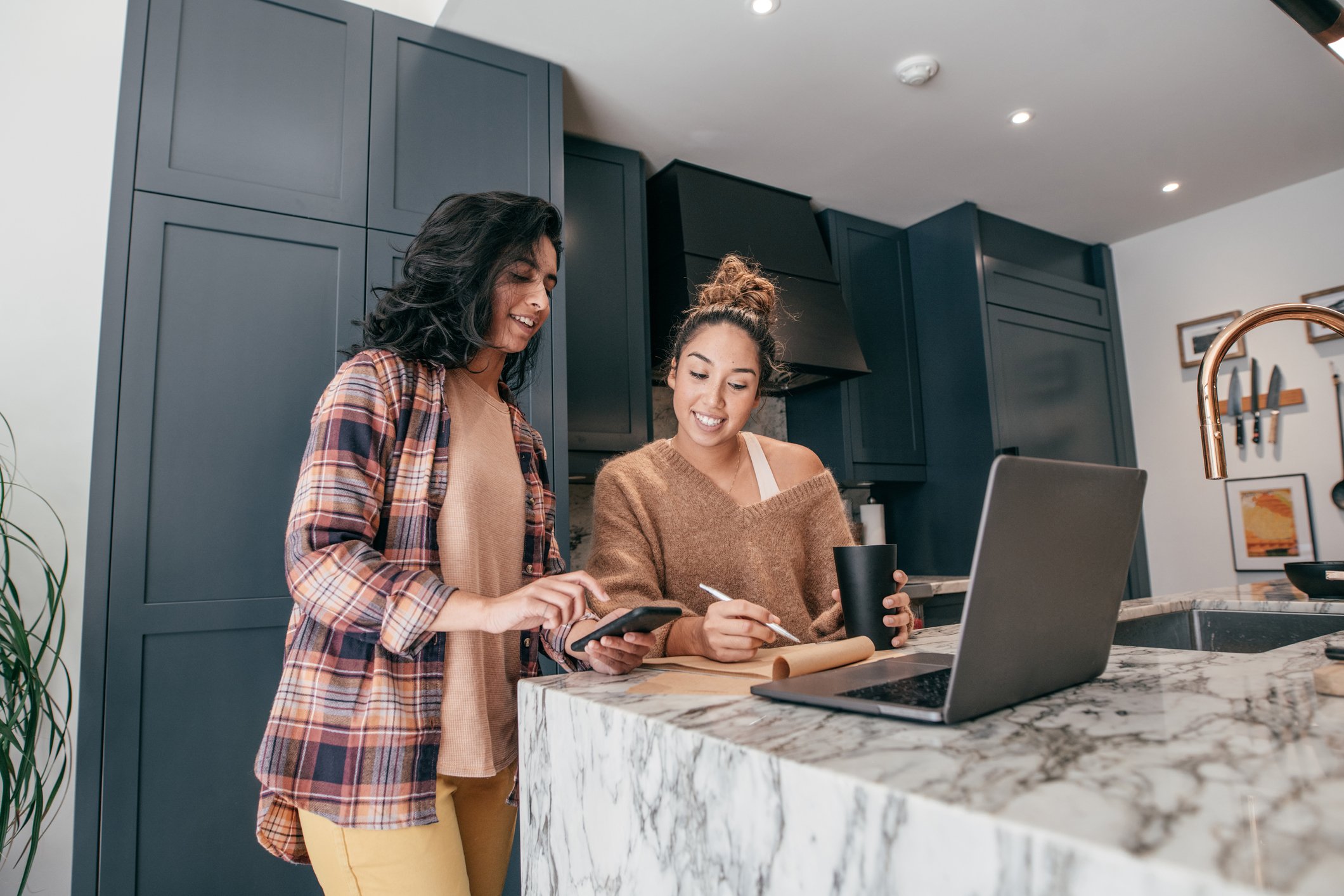 consulting on finances at home