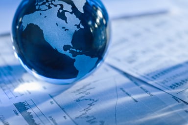 Globe on Financial Metrics Globalization Getty
