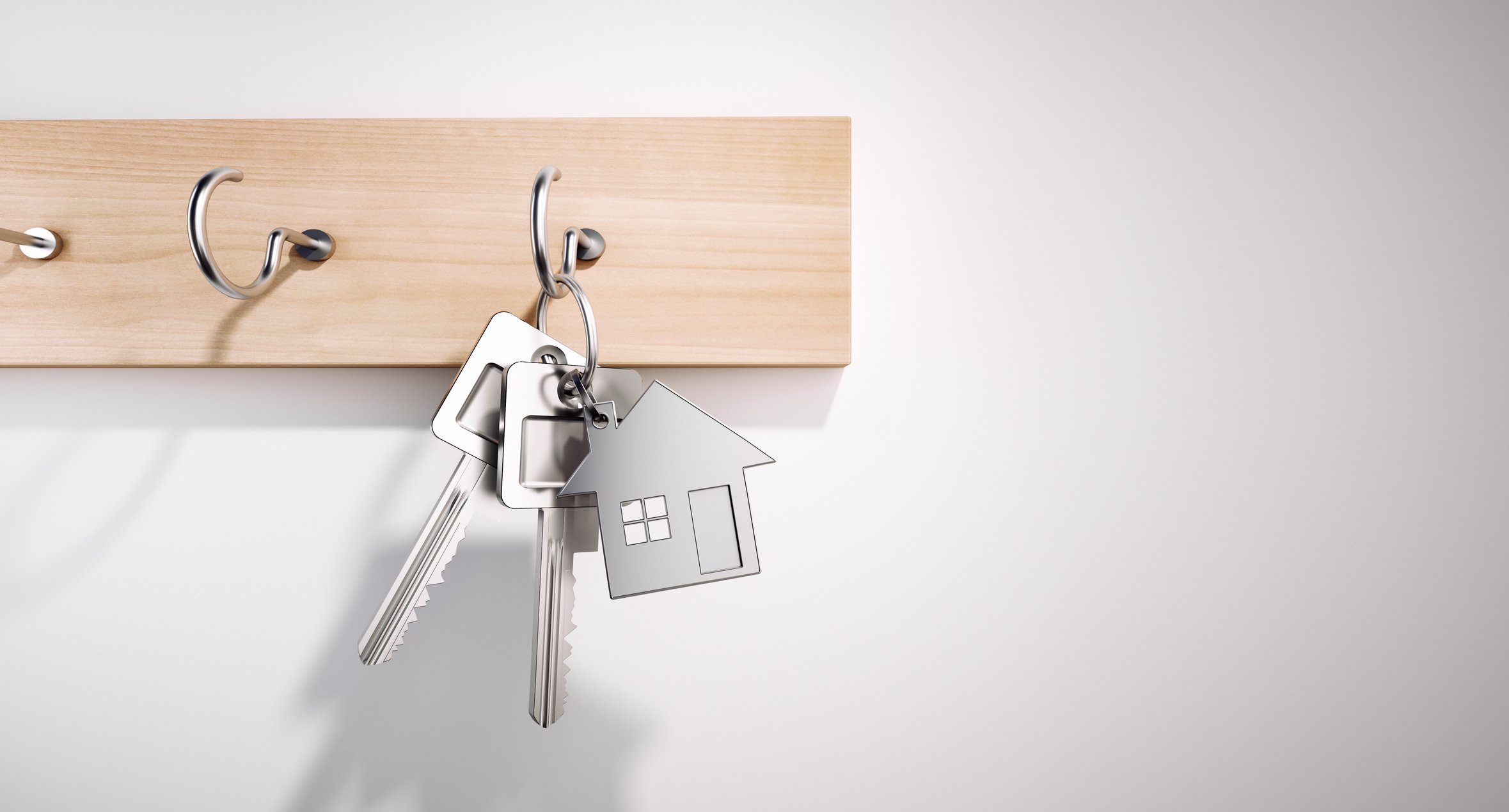 Home Keys on Hook