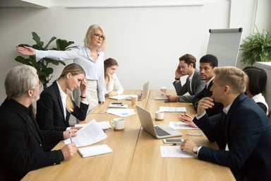 angry board of directors