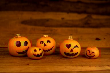 Picture of Pumpkins in October Investing