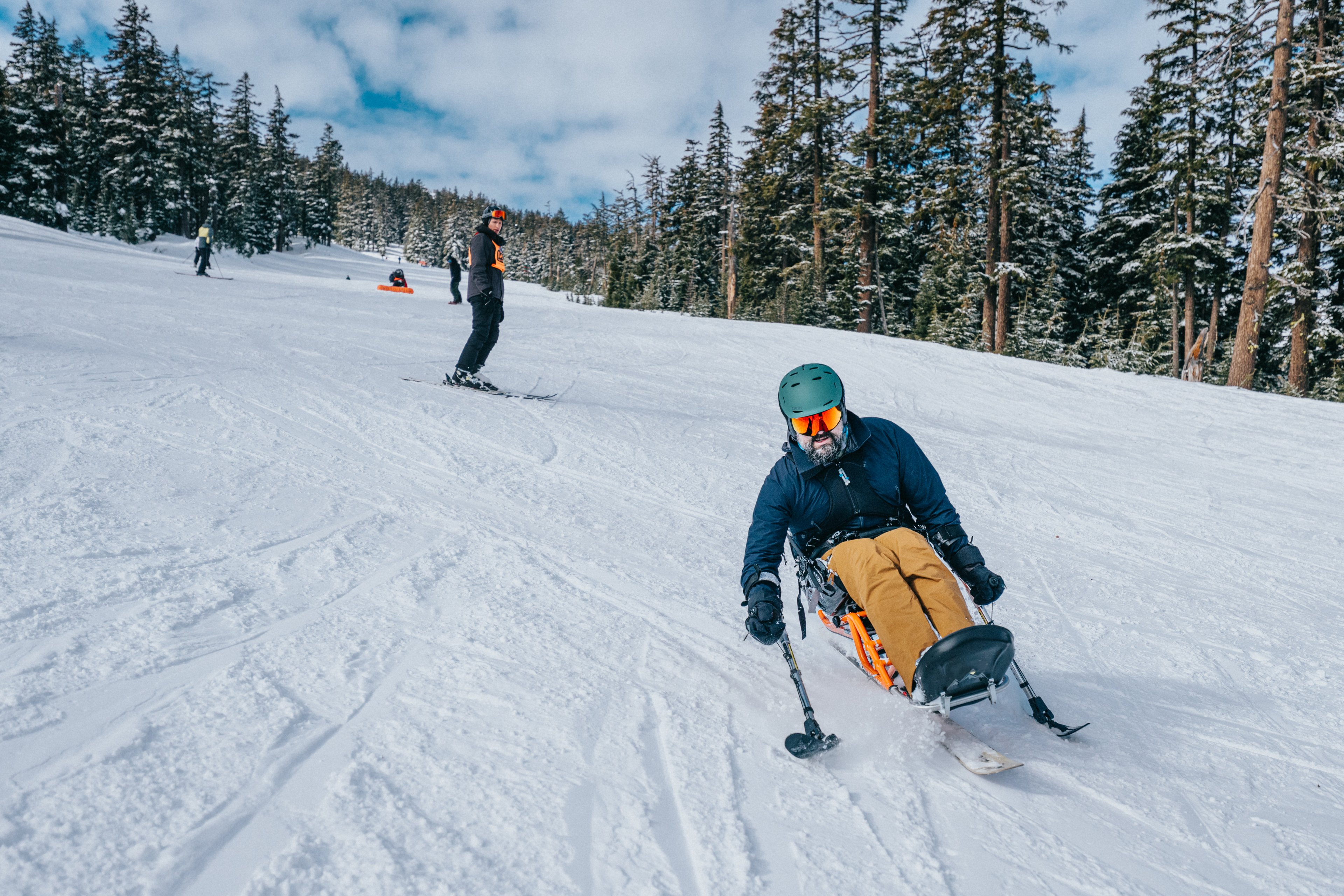 Skiing Mountains