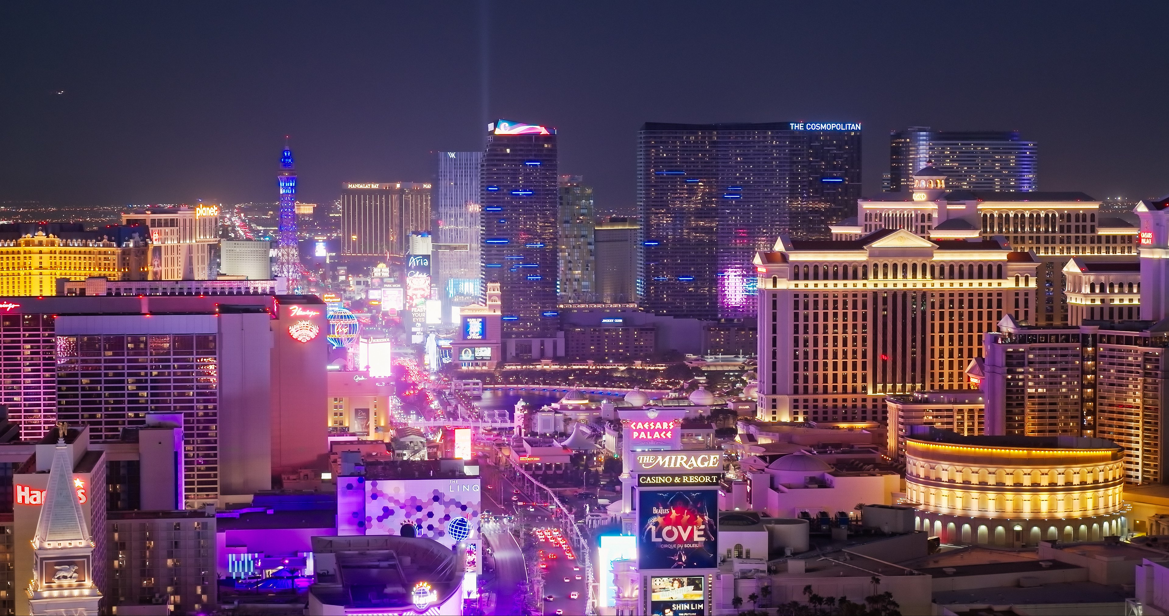 Las Vegas at night