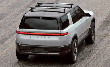 Rivian R2 rearview