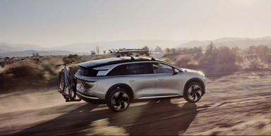 Lucid Gravity adventure ride