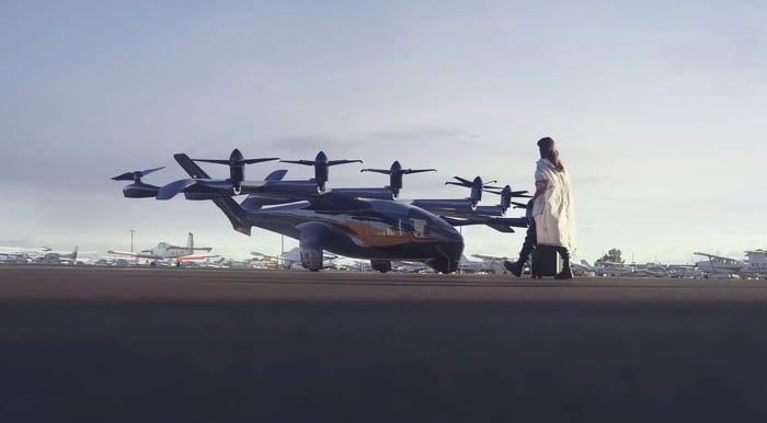 Archer Aviation's Midnight eVTOL aircraft.