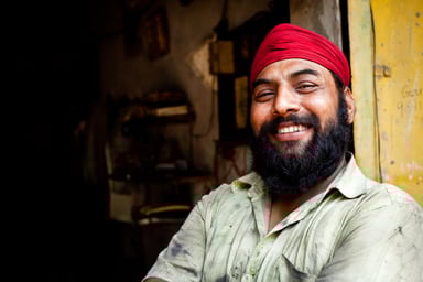 Getty - happy smiling sikh with beard