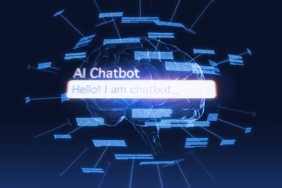 AI chatbot search bar