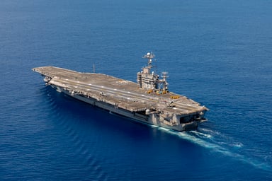 HII USS Truman at sea source HII