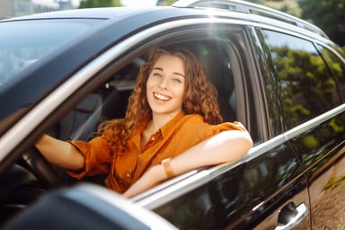 Sitting in a car 2024