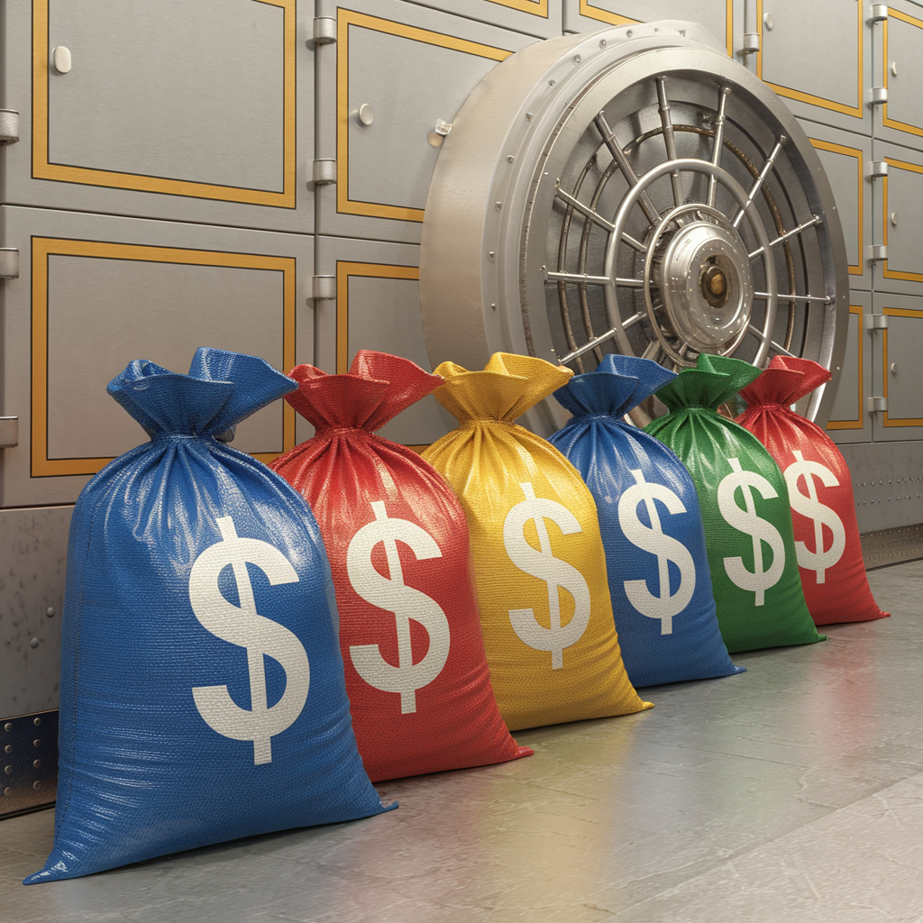 bags of money