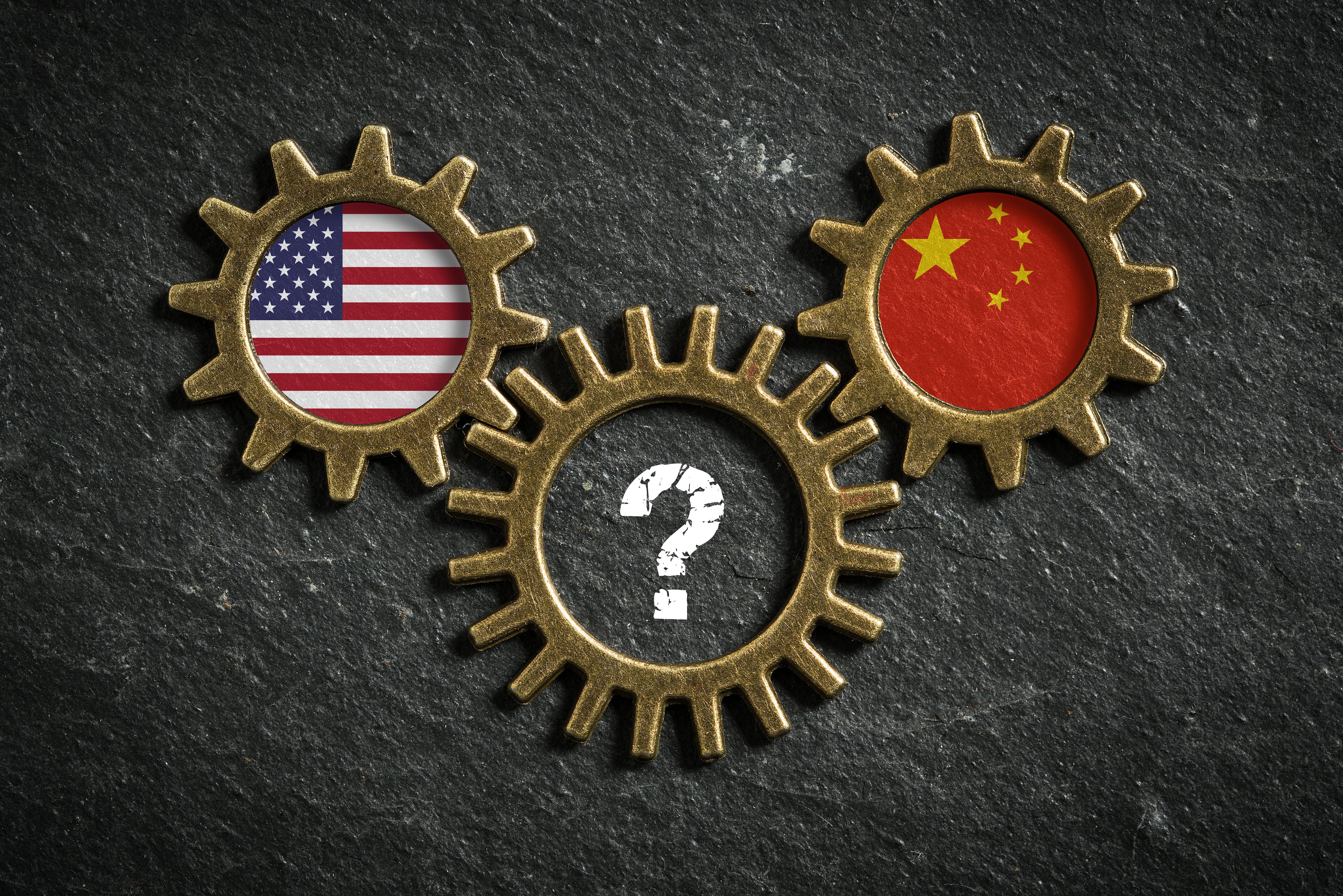 U.S. and China trade gears interacting