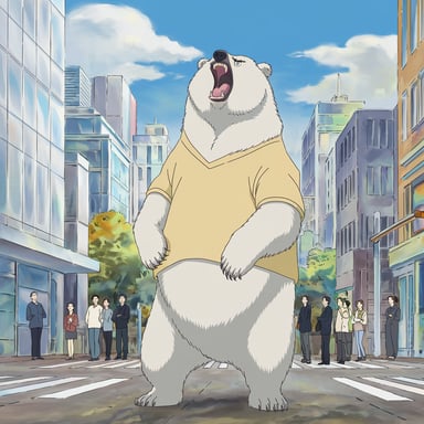 Anime bear