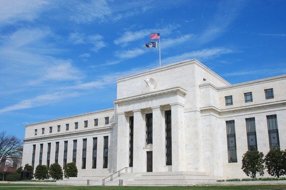 Federal Reserve building in Washington.
