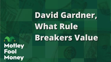 David Gardner, What Rule Breakers Value