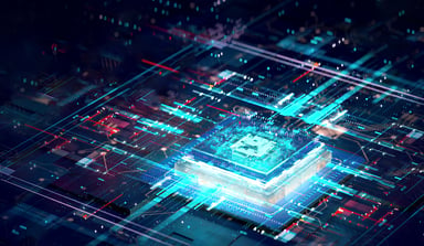 illustration of a semiconductor