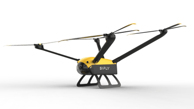 SiFly Q12 commercial cargo drone. IS SiFly.