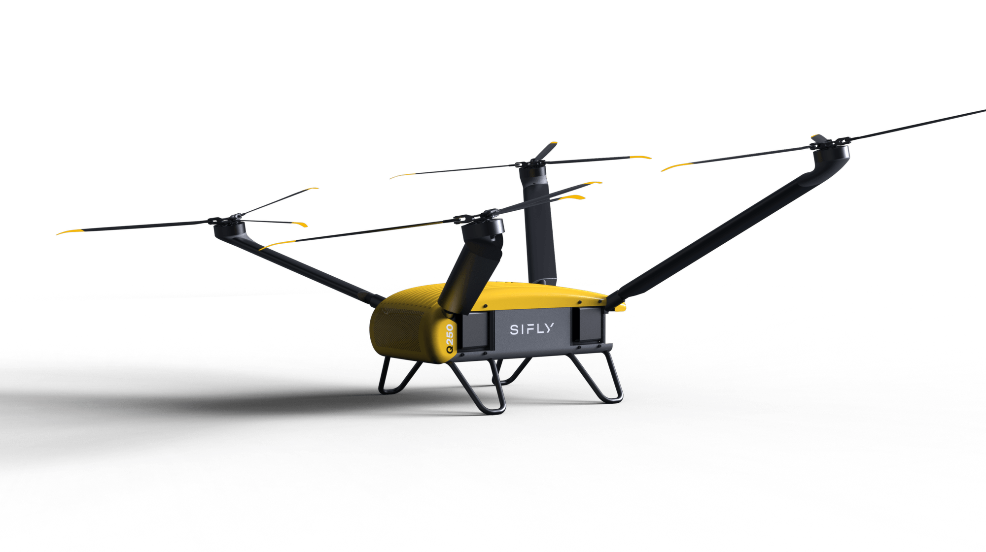 SiFly Q250 commercial cargo drone. 