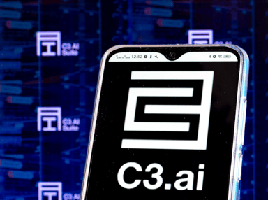 C3.ai logo on smartphone