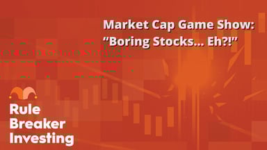 Market Cap Game Show- “Boring Stocks… Eh?!”