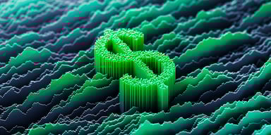 Digital money sign