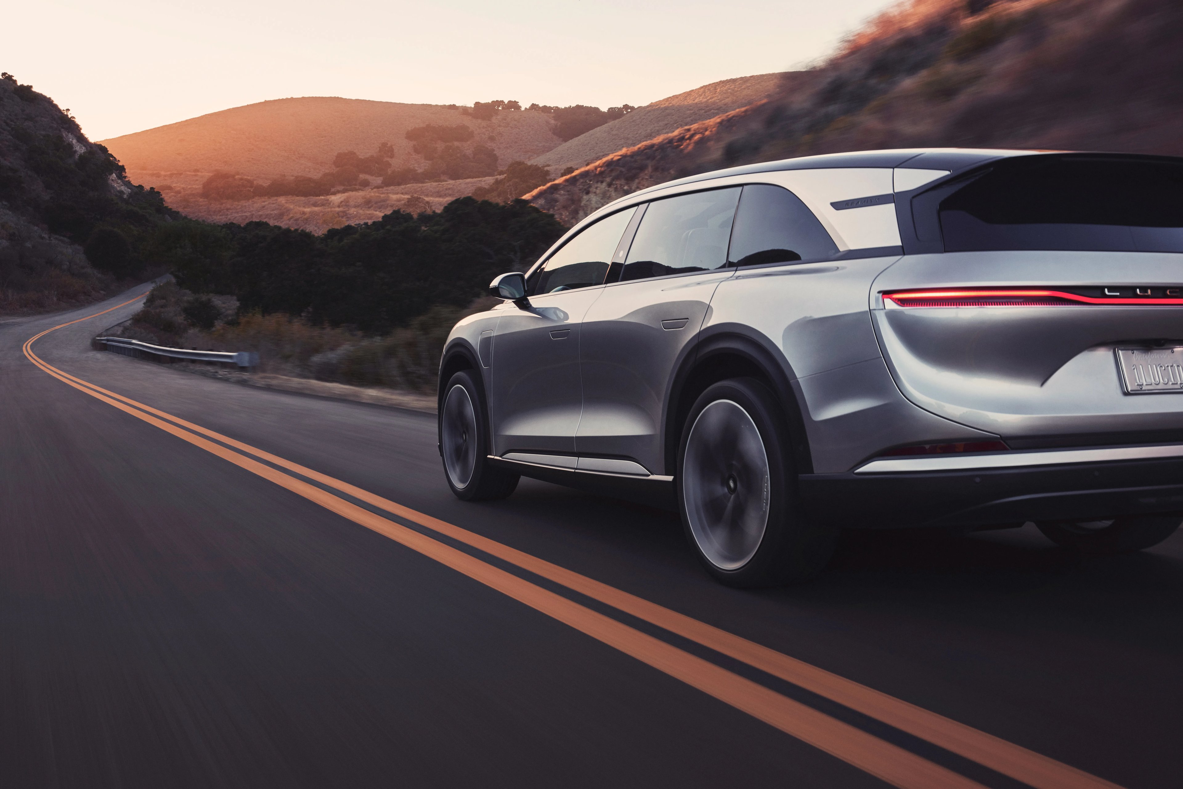 Lucid's Gravity electric SUV.