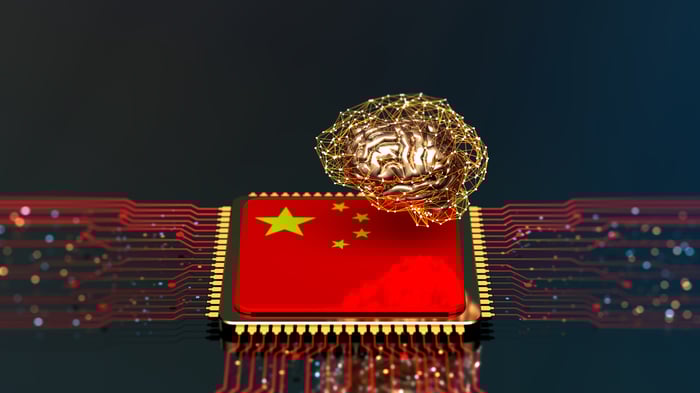 Chinese flag illustration