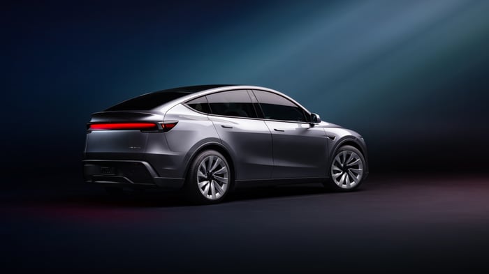A Tesla Model Y.