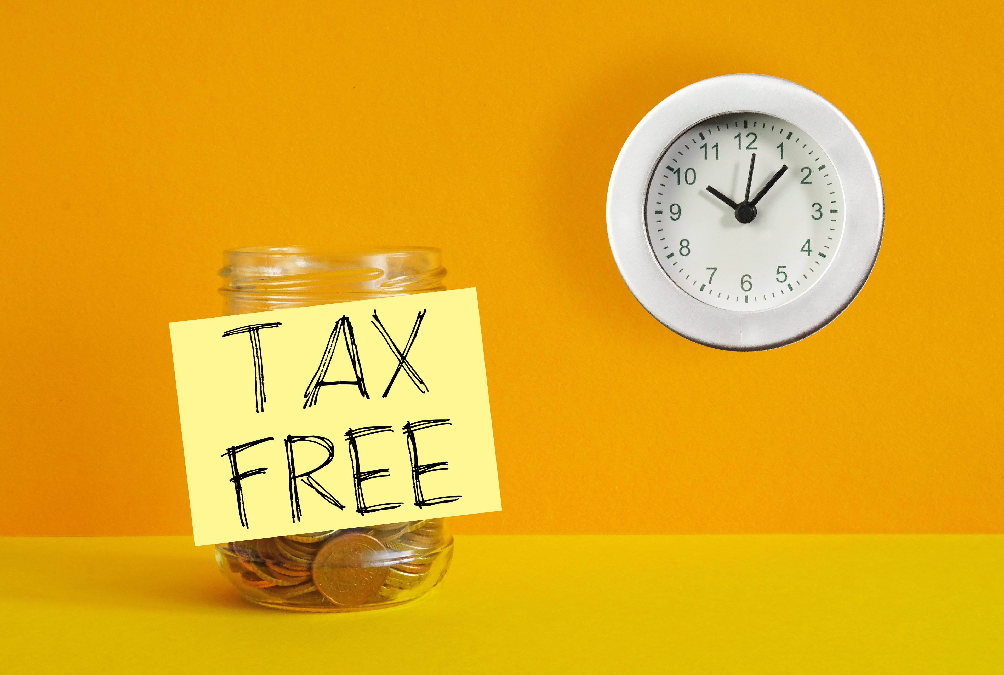 Tax free image