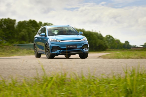 BYD's ATTO 3 electric SUV.