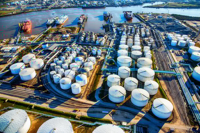 An energy export terminal.