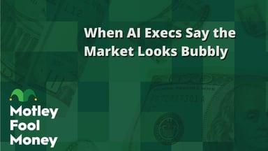 When AI Execs Say the Market Looks Bubbly