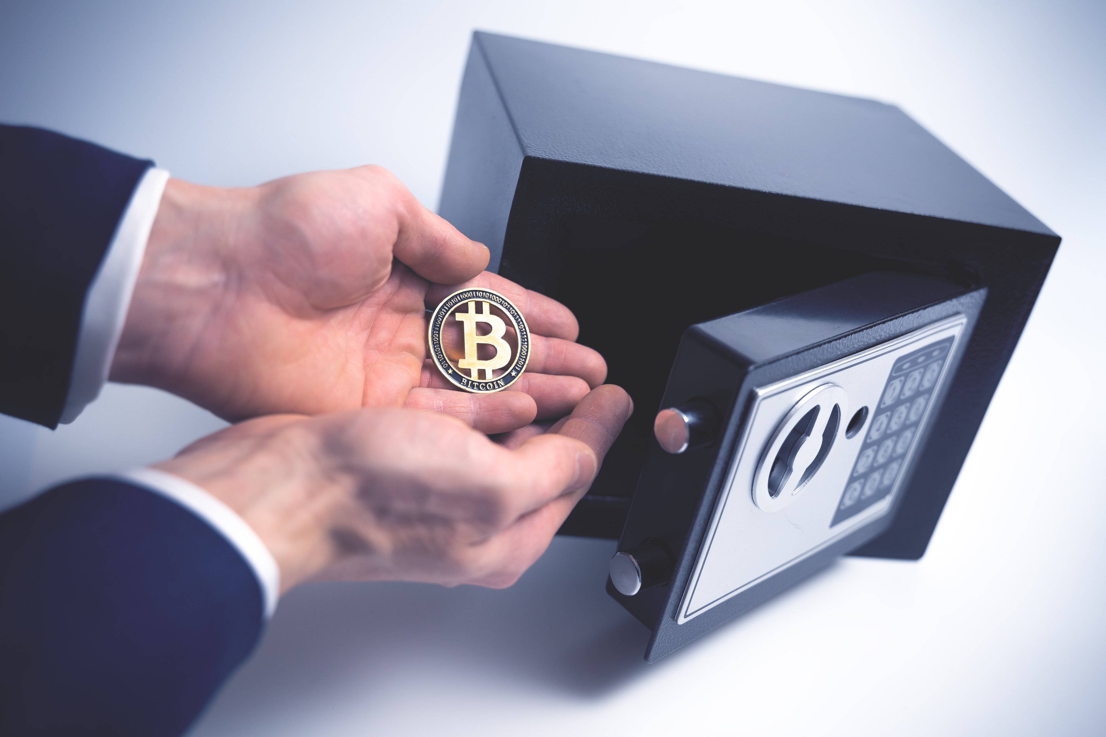 Putting BTC in safe