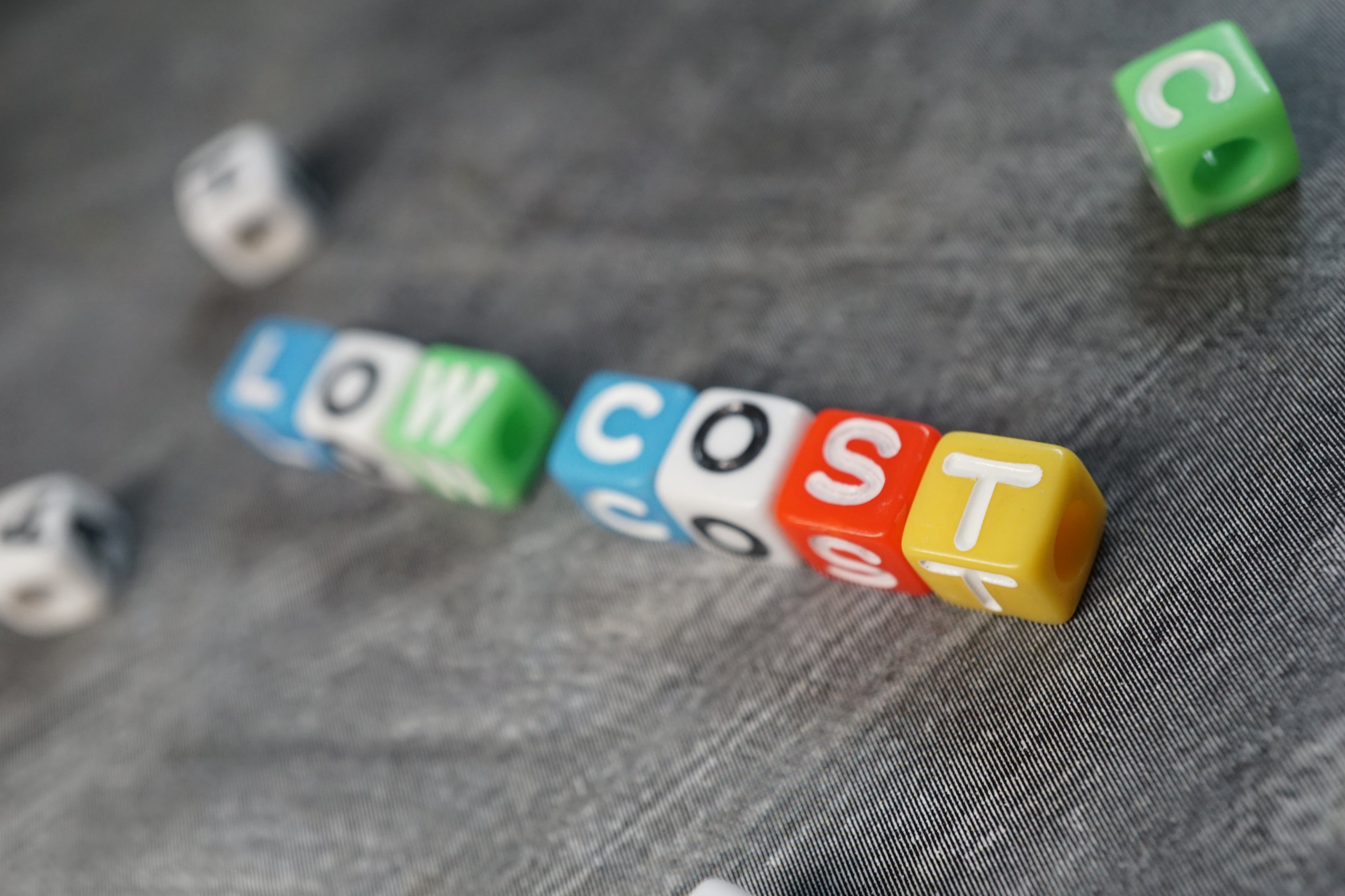 Dice that spell low cost.