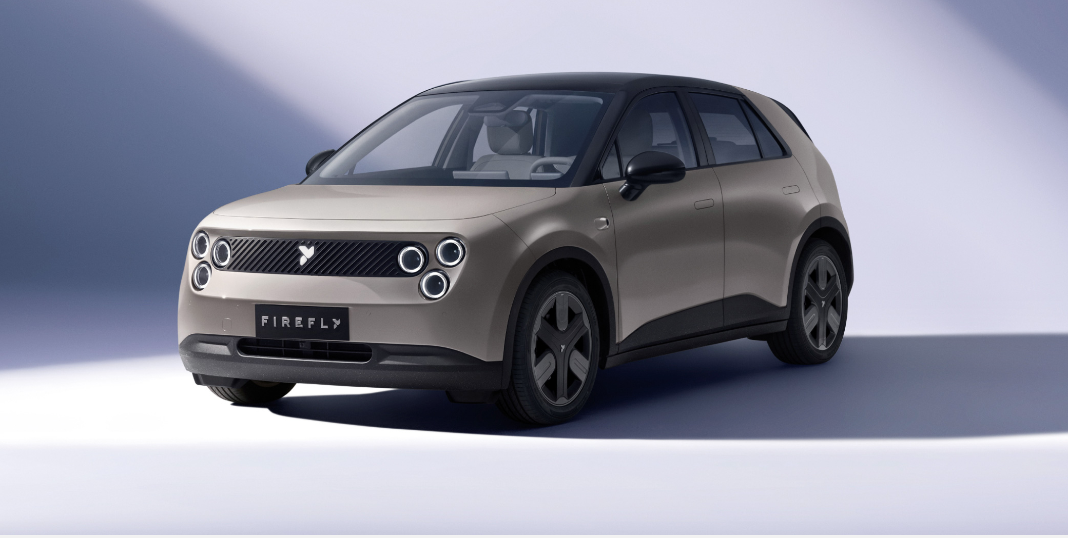 small grey Nio Firefly brand EV. 