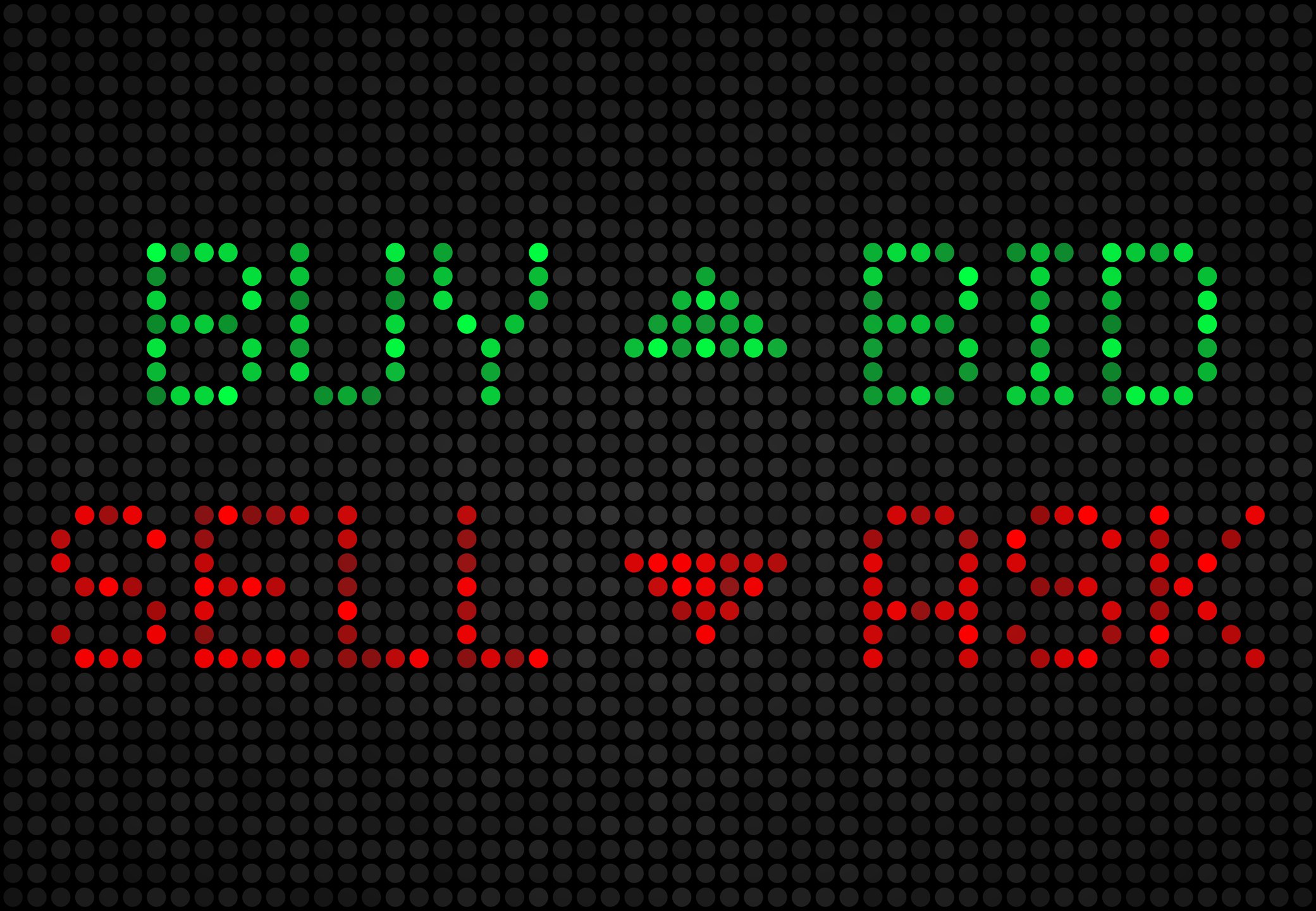 Stock exchange board, buy, sell, bid, ask 