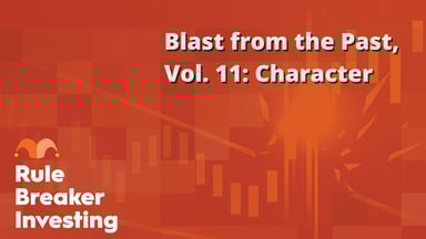 Blast from the Past, Vol. 11- Character