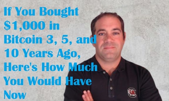 If You Bought $1,000 in Bitcoin 3, 5, and 10 Years Ago, Here's How Much ...