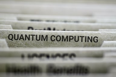A folder labeled Quantum Computing