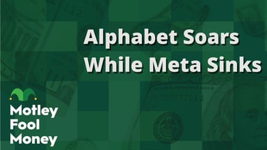 Alphabet Soars While Meta Sinks