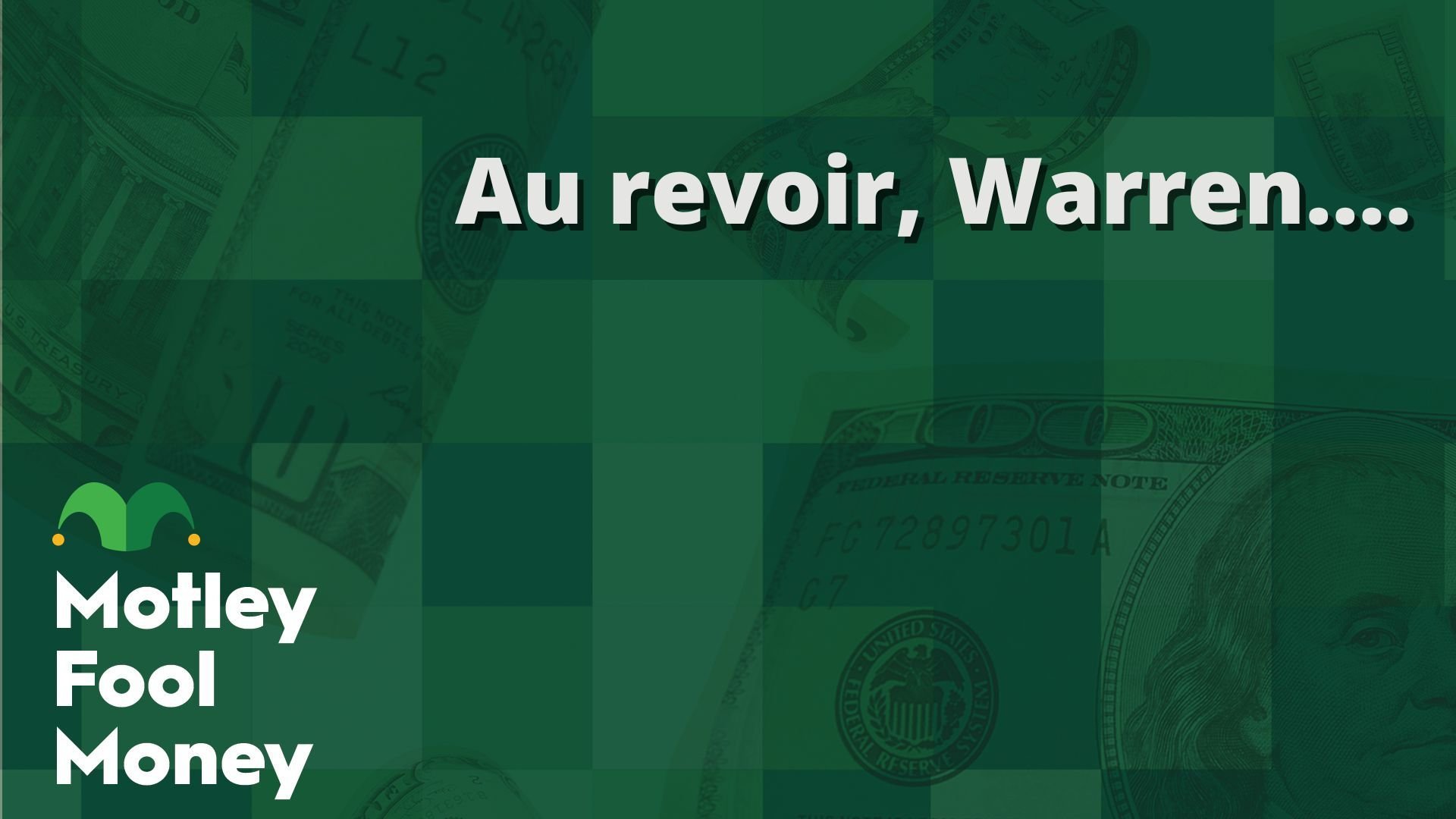 Au revoir, Warren….