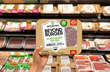 Beyond Meat burger package