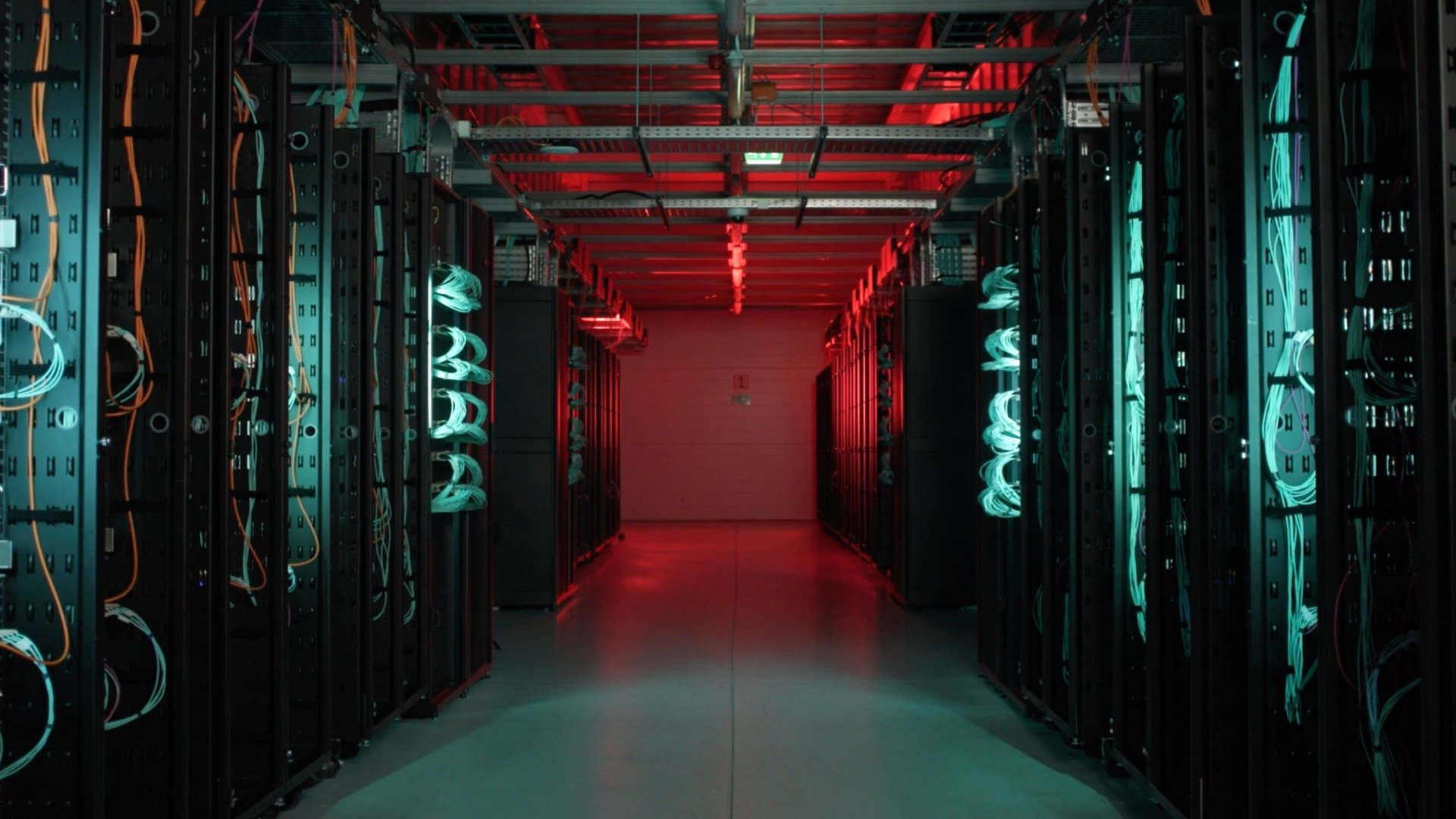 Nebius inside Finland data center