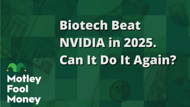 Biotech Beat NVIDIA in 2025. Can It Do It Again?
